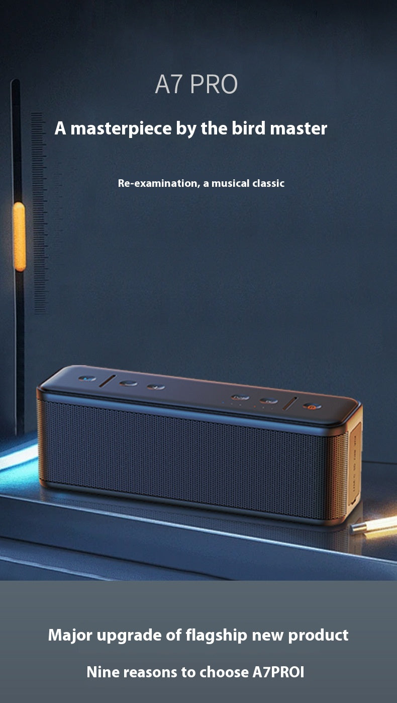 Berlin Sound Bluetooth Speaker High-Quality Sound Large Volume Subwoofer Home Audiophile Wireless Bluetooth Speaker