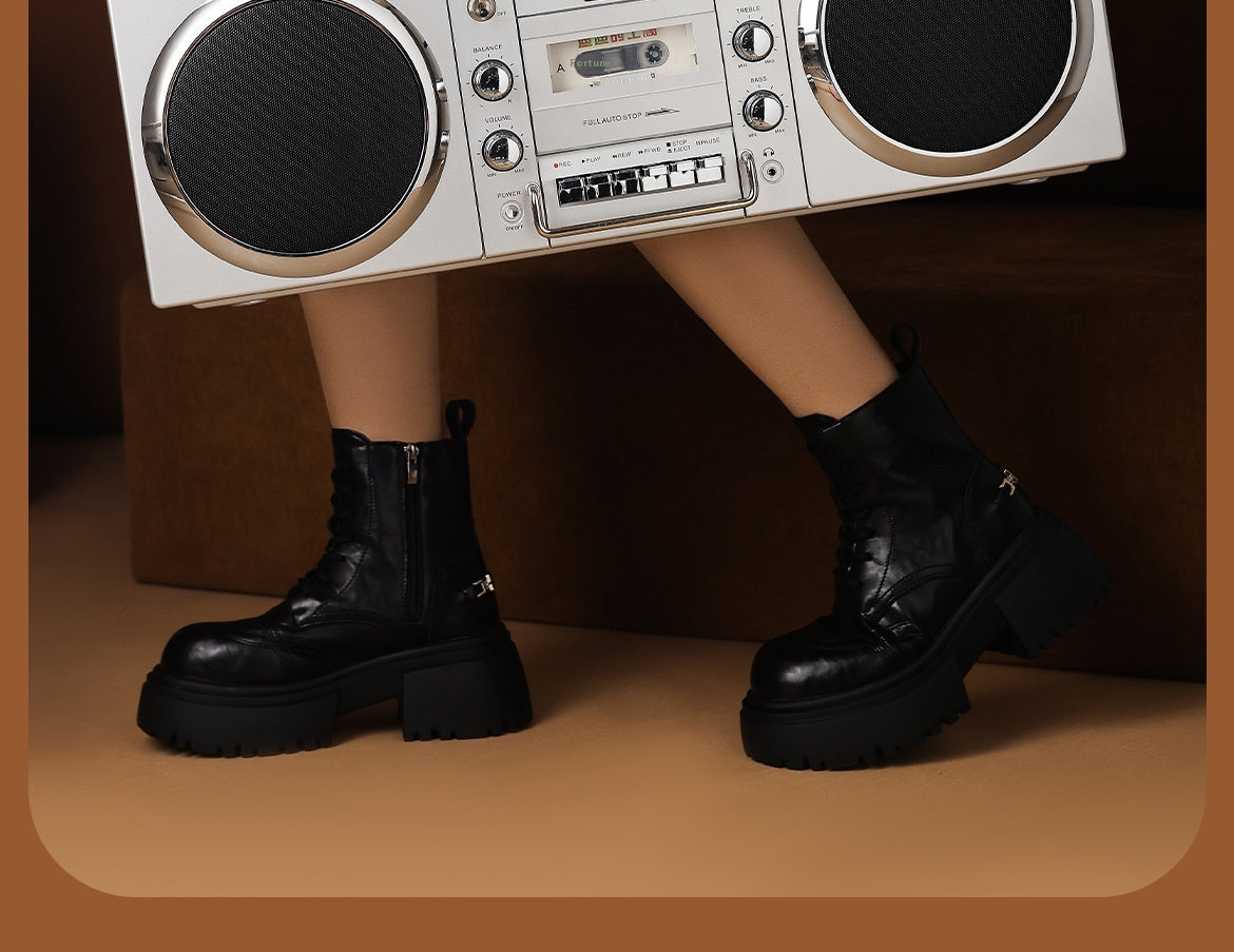 Classic European and American Rock Large Tape Recorder Radio Wireless Bluetooth Speaker Karaoke All-in-One High-Quality Sound System