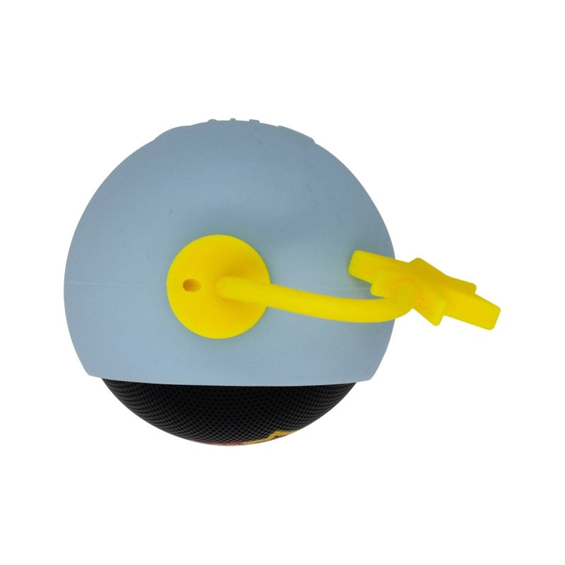 Spherical Bluetooth Speaker Wireless Mini Cute Small Speaker Cartoon Creative Silicone Card Slot New Portable Model