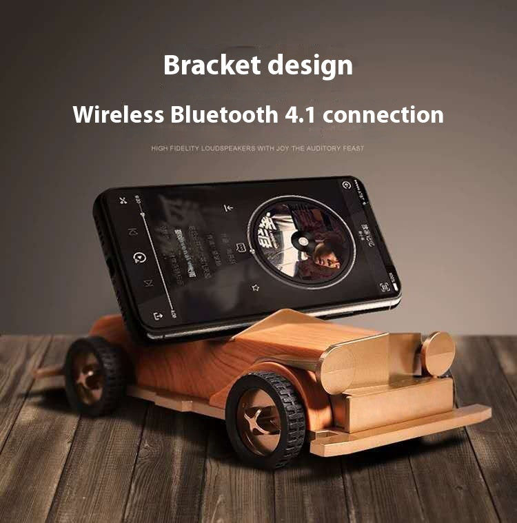Creative New Multifunctional Vintage Car Bluetooth Speaker Retro Fashion Wireless Bluetooth Mini Card Slot Small Speaker