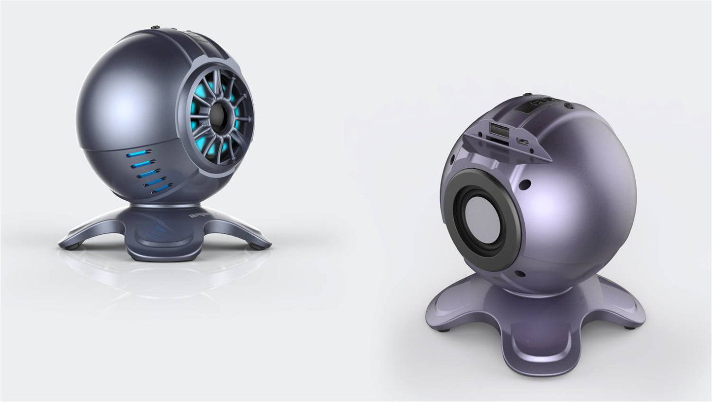 Hot-Selling New Wireless Alien Planet Speaker High-Power Super Loud Subwoofer Machine Bluetooth Speaker