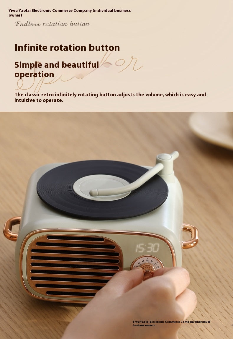 Microphone Practical Small Retro Little Prince Integrated Record Speaker Gift Birthday Microphone Song Audio Blue Free Shipping