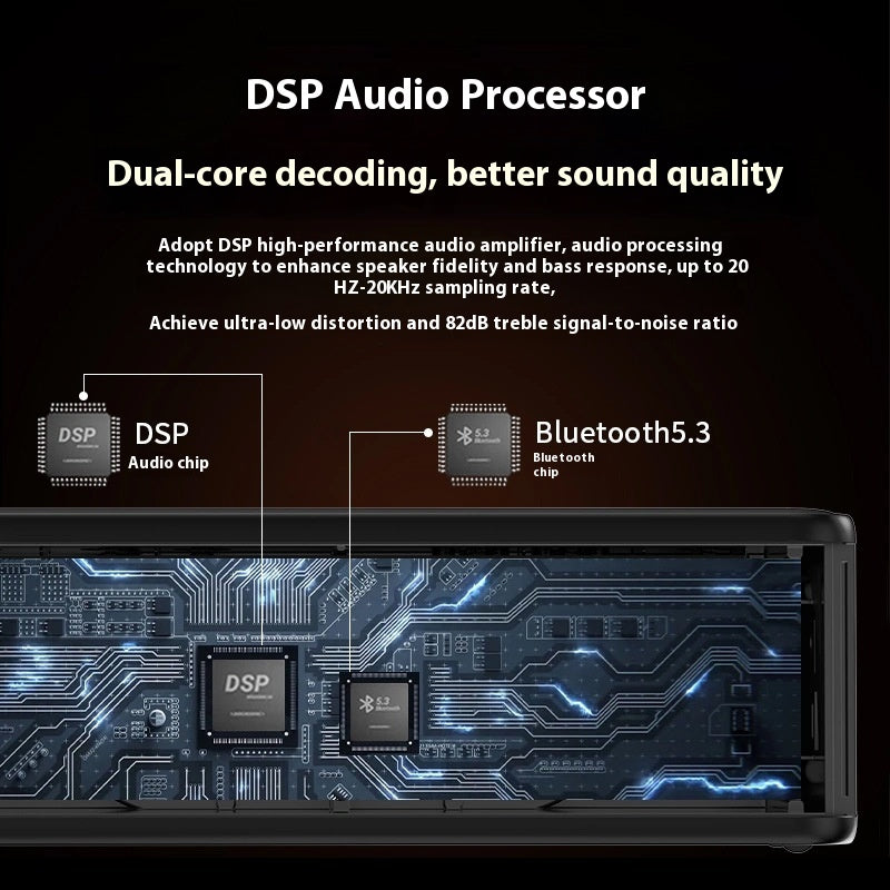 Berlin Sound Bluetooth Speaker High-Quality Sound Large Volume Subwoofer Home Audiophile Wireless Bluetooth Speaker