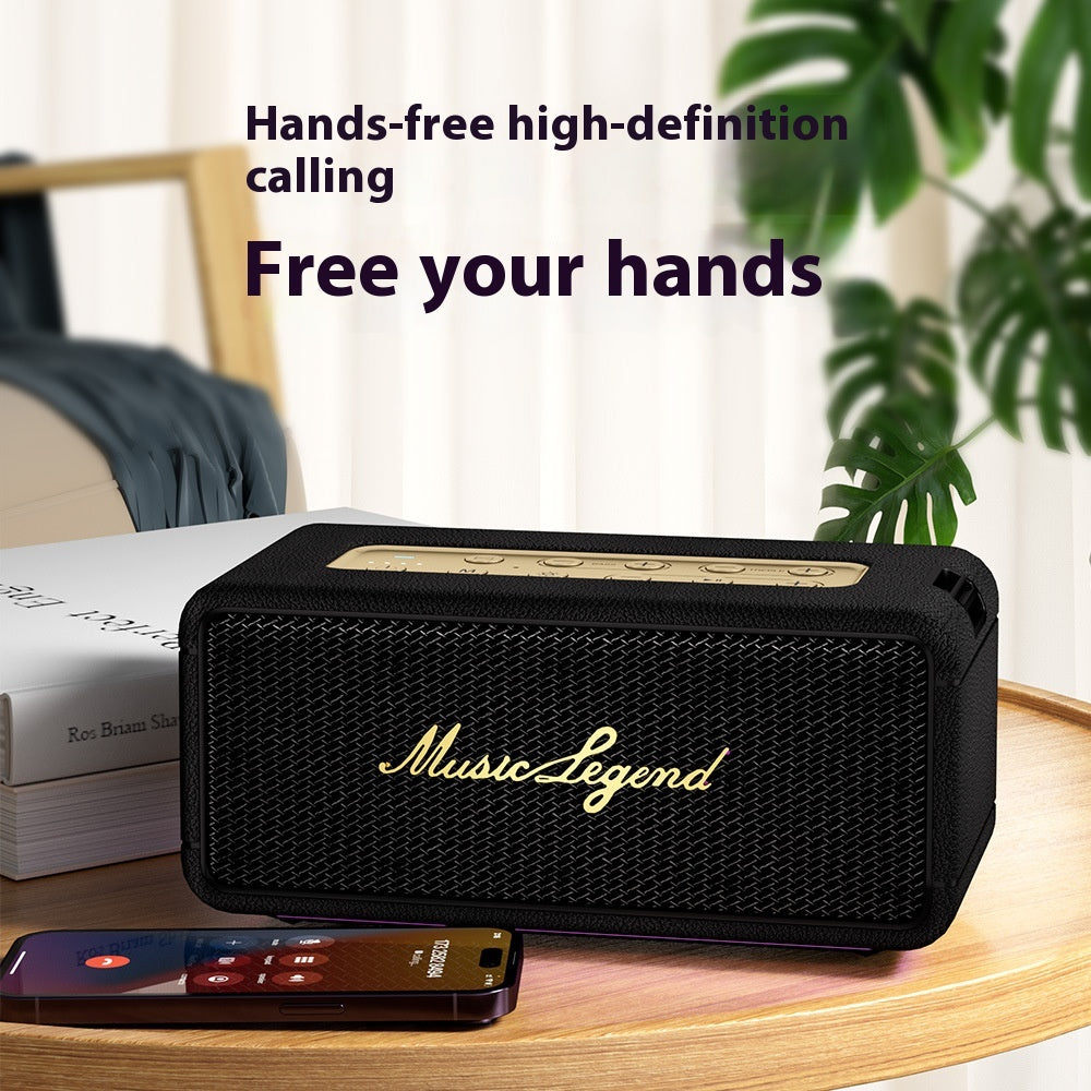 Music Legend Light-Picking Generation Berlin Sound Bluetooth Speaker Wireless Audiophile Grade