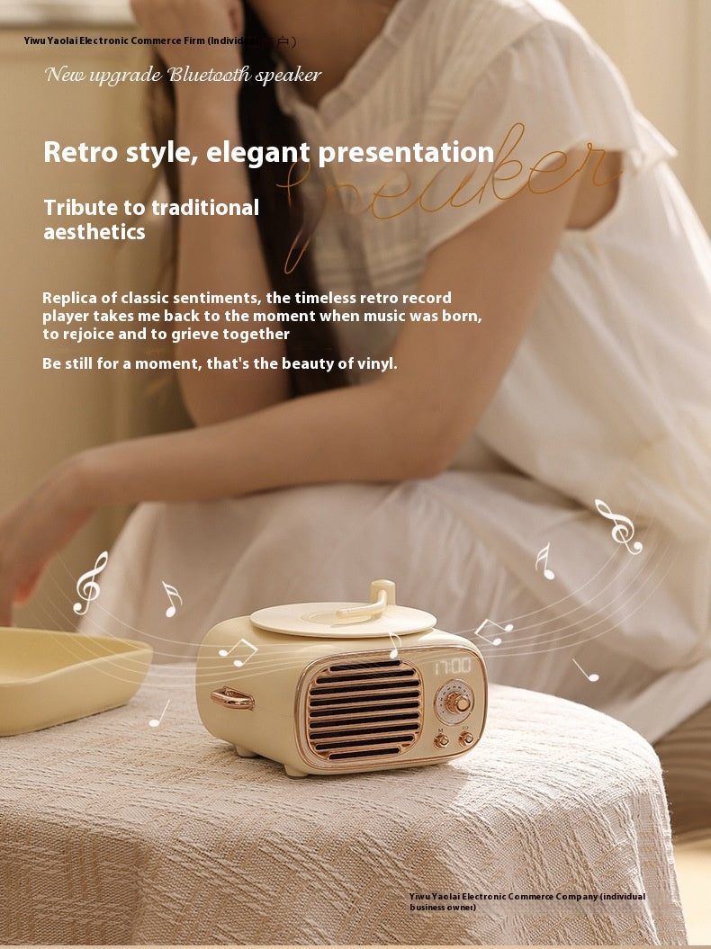 Microphone Practical Small Retro Little Prince Integrated Record Speaker Gift Birthday Microphone Song Audio Blue Free Shipping