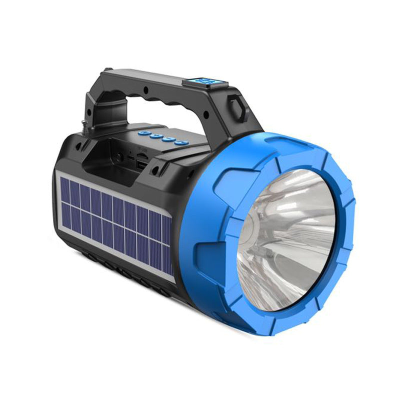 Outdoor Speaker Bluetooth Speaker Wireless Card Slot Solar Creative Multifunctional Flashlight Portable Speaker