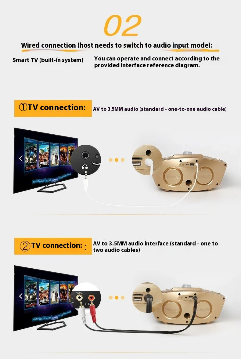 SD306S Bluetooth Speaker Owl Mobile Phone Singing Wireless Microphone Dual Speaker Microphone Speaker Manufacturer Supply