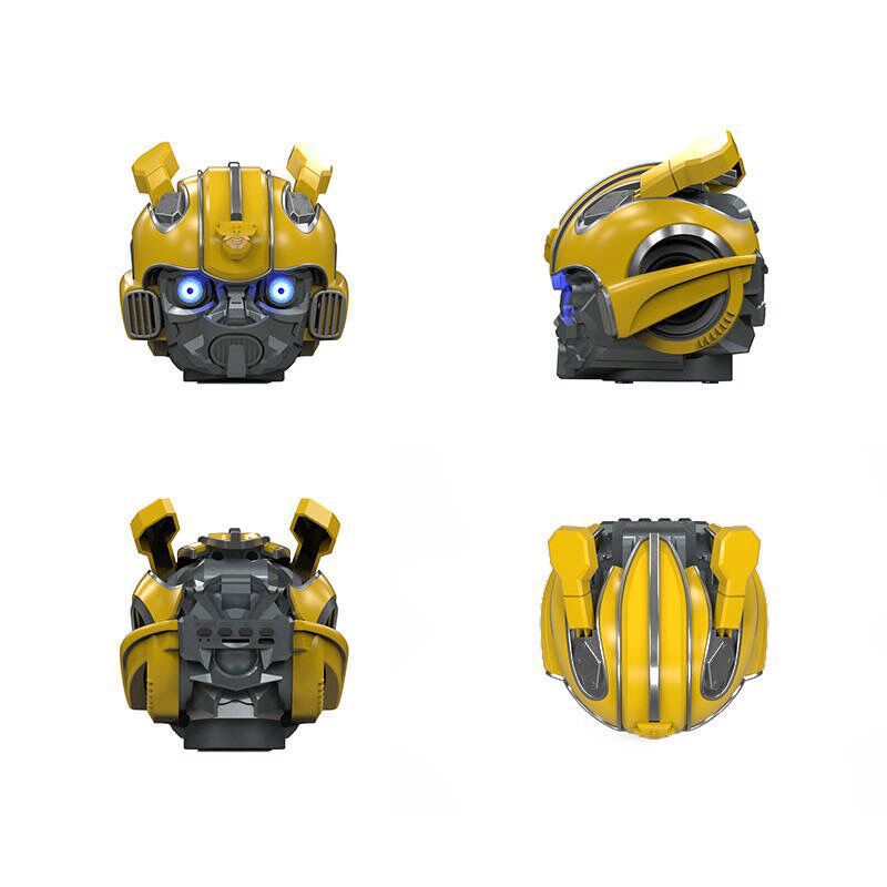 New Bluetooth Speaker Iron Man Bumblebee Helmet Creative Gift Novelty Radio Card Slot Phone Speaker