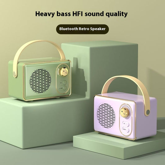 Bluetooth Speaker Desktop Subwoofer Large Volume Home Card Portable Outdoor Wireless High Sound Quality Audio Gift