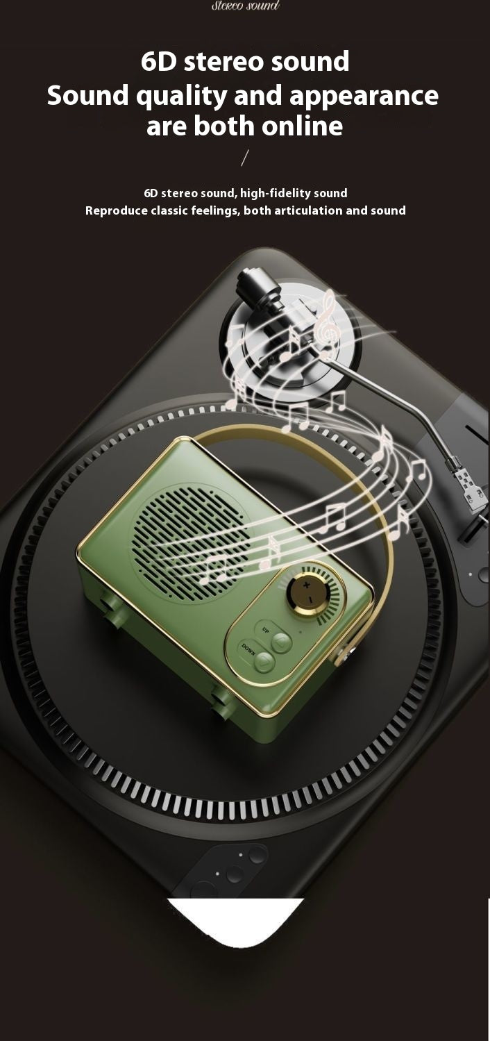 Bluetooth Speaker Desktop Subwoofer Large Volume Home Card Portable Outdoor Wireless High Sound Quality Audio Gift