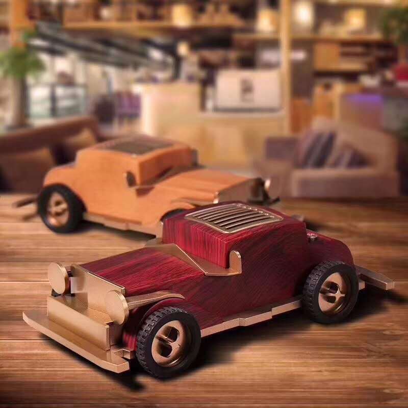 Creative New Multifunctional Vintage Car Bluetooth Speaker Retro Fashion Wireless Bluetooth Mini Card Slot Small Speaker