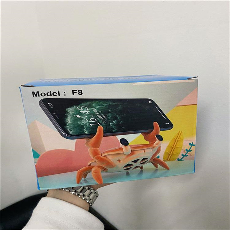 Birthday Gift for Girlfriends and Boyfriends, Practical and Funny Creative Crab Bluetooth Speaker Gift