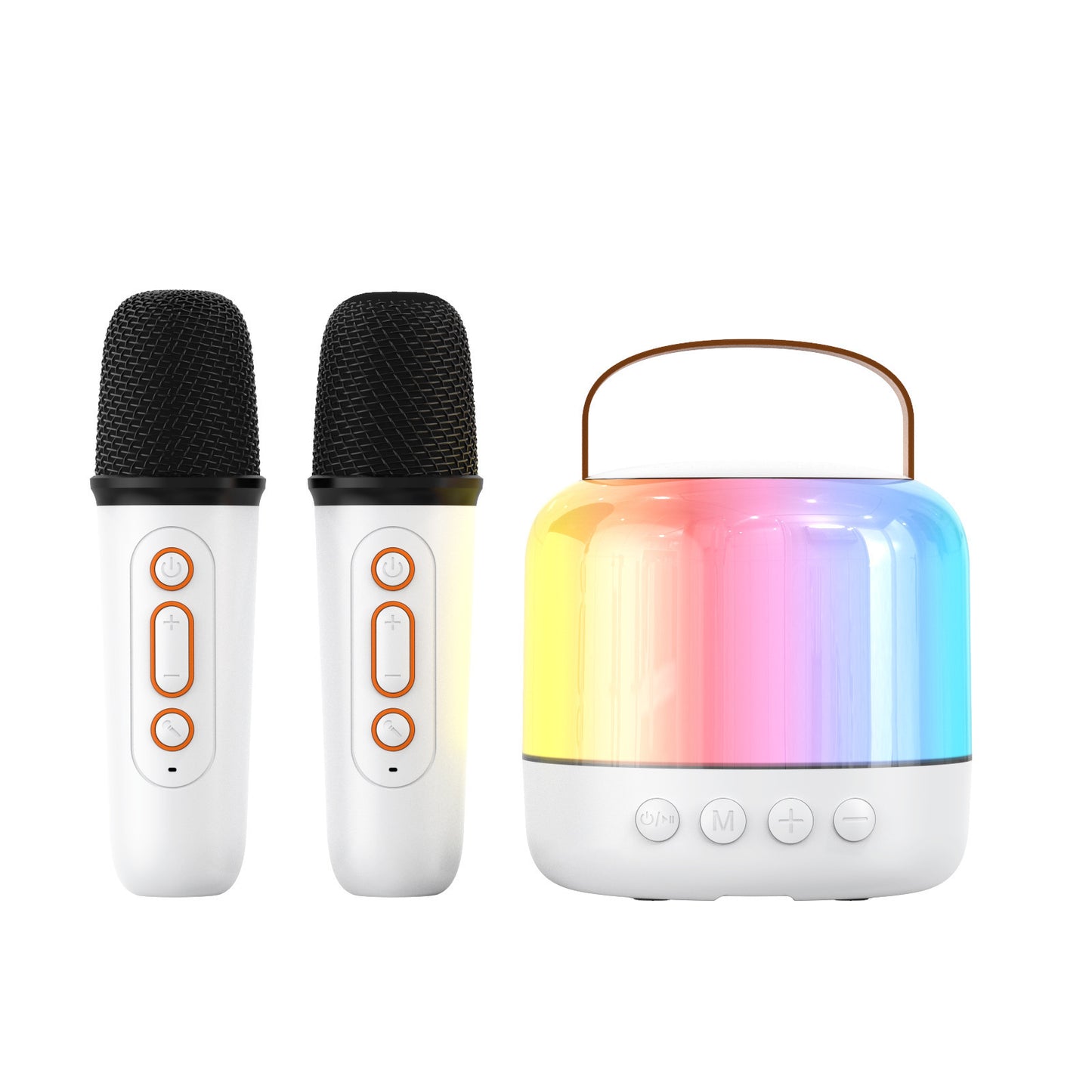 New Bluetooth Speaker Portable Outdoor Bluetooth Audio Wireless Karaoke with Microphone for Home KTV
