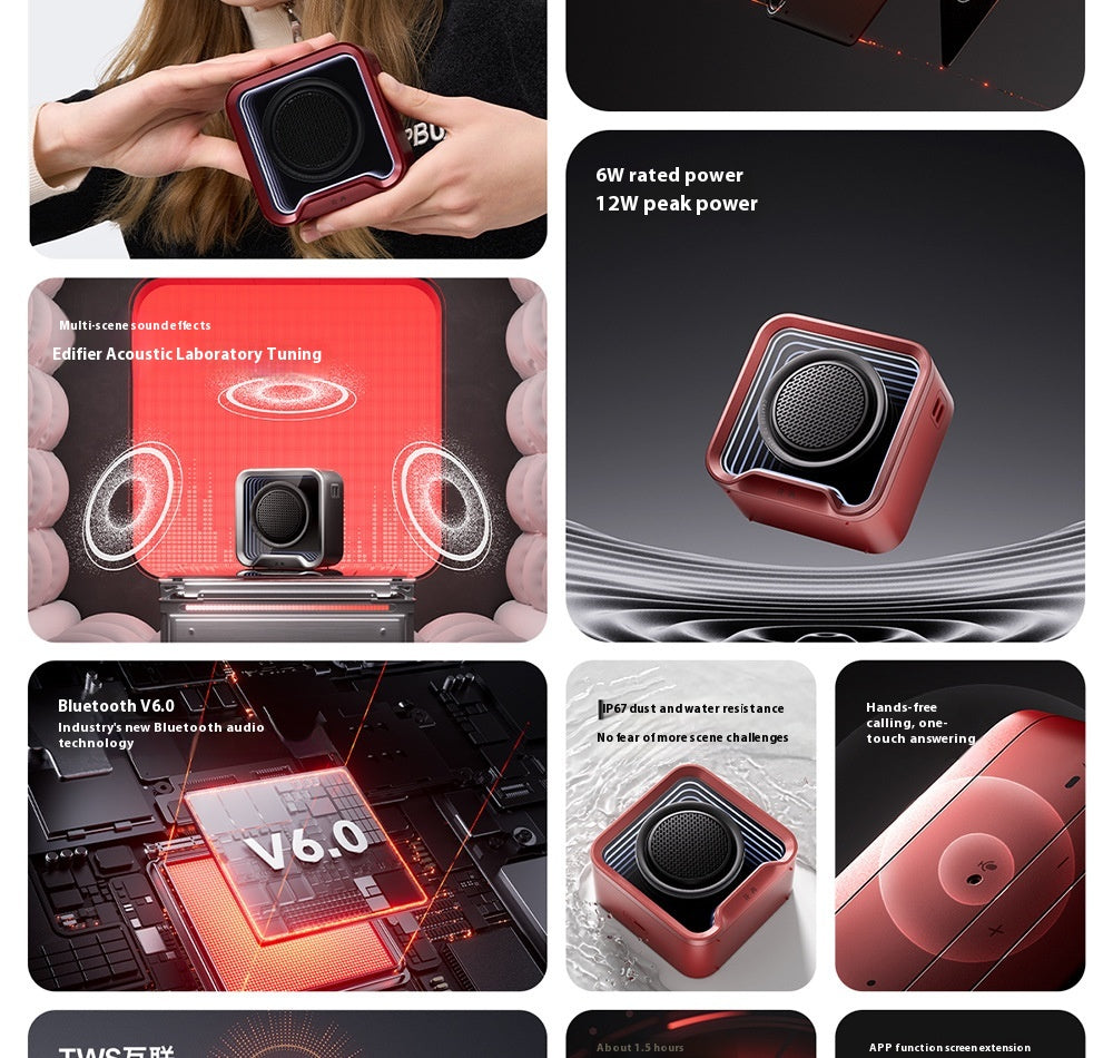 Edifier Halo Nano Desktop Ambient Light Speaker