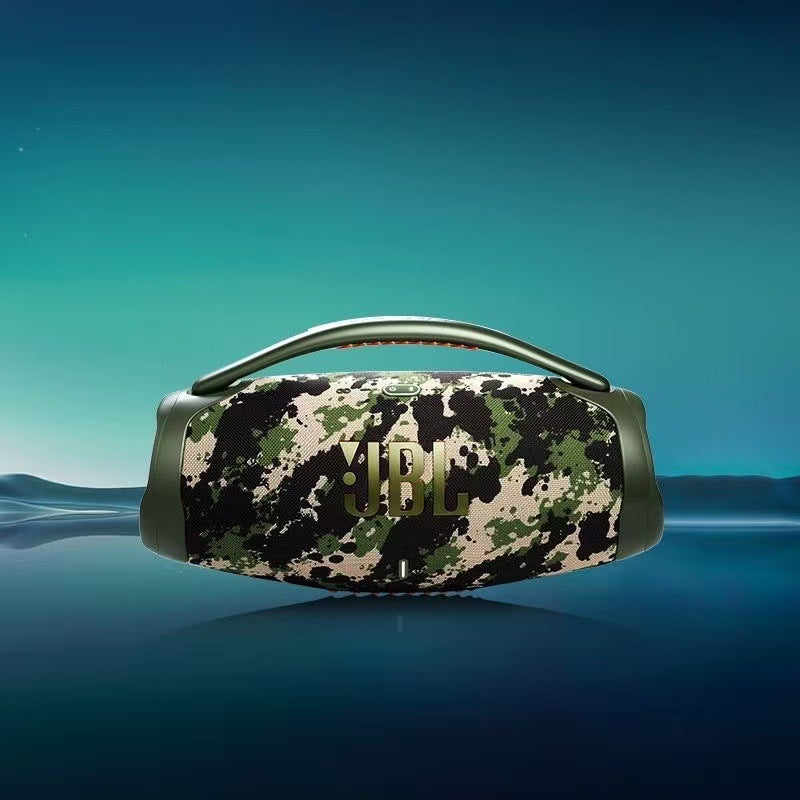 JB.L BOOMS BOX3 God of War 3rd Generation Wireless Bluetooth Speaker Large Portable God of War 3 Speaker