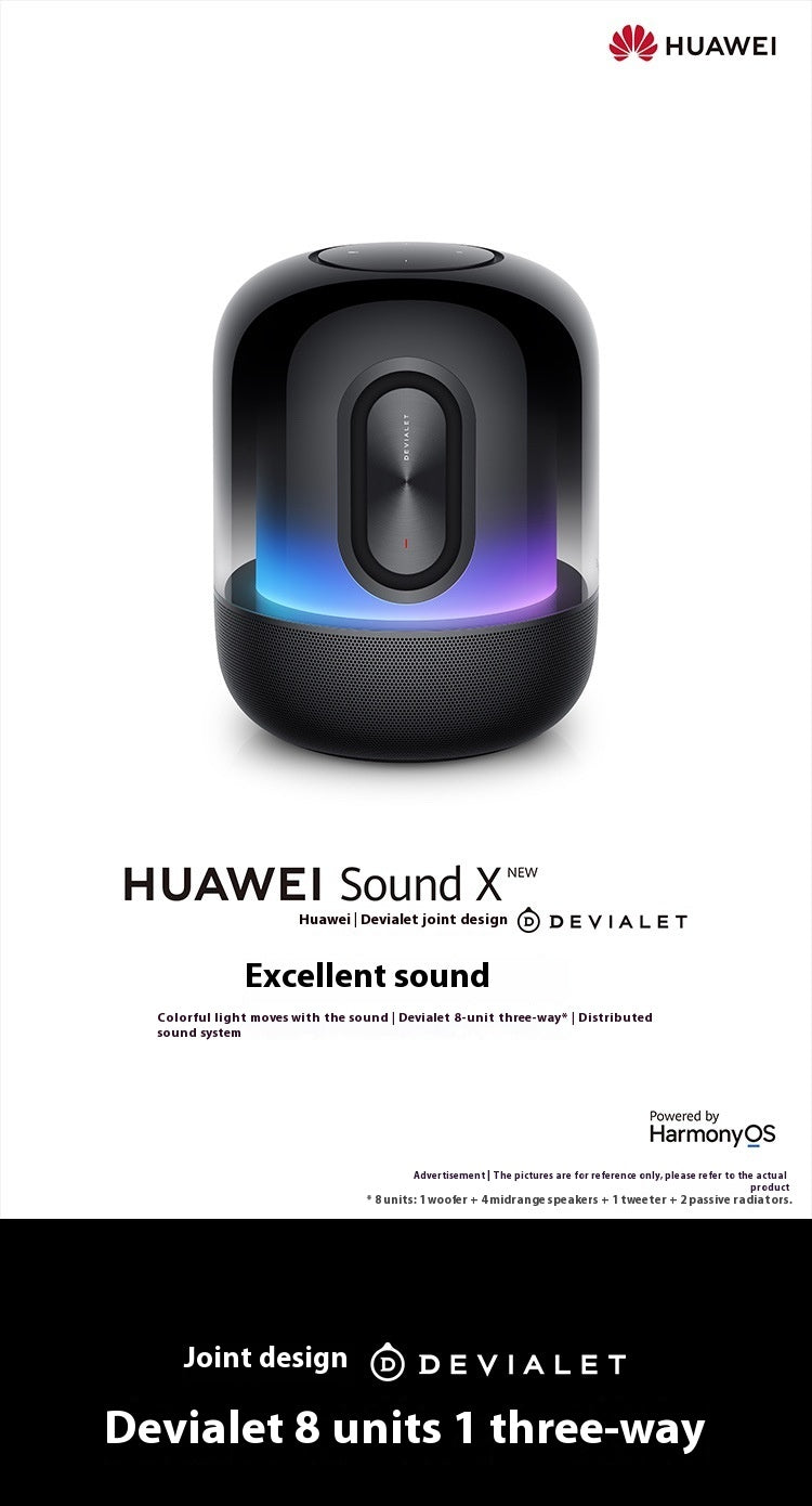 Brand New Huawei SoundX New Smart Bluetooth Speaker for Home Desktop with Devialet Tuning and Smart Voice Control
