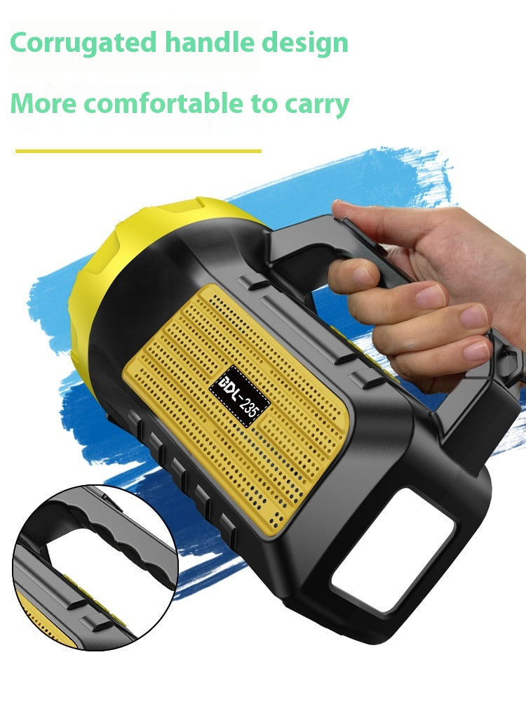 Outdoor Speaker Bluetooth Speaker Wireless Card Slot Solar Creative Multifunctional Flashlight Portable Speaker
