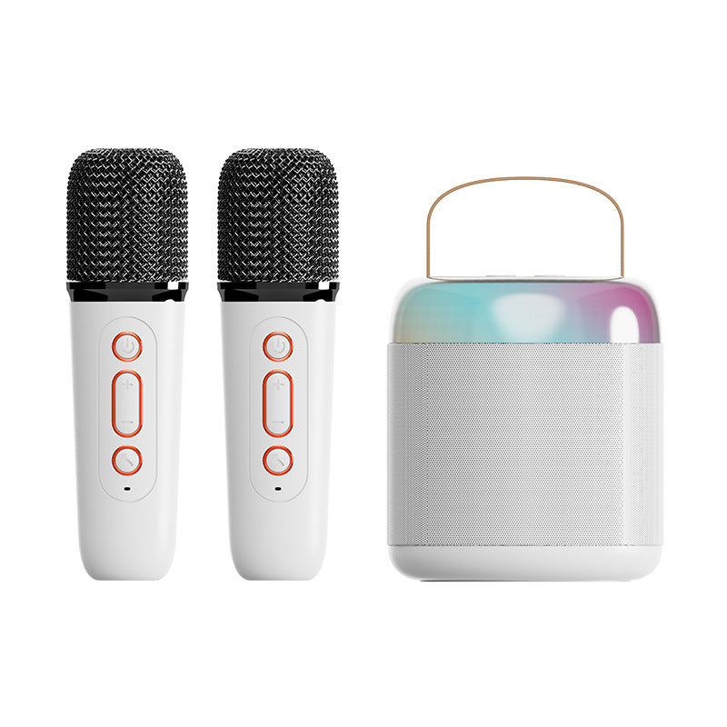 New Bluetooth Speaker Portable Outdoor Bluetooth Audio Wireless Karaoke with Microphone for Home KTV
