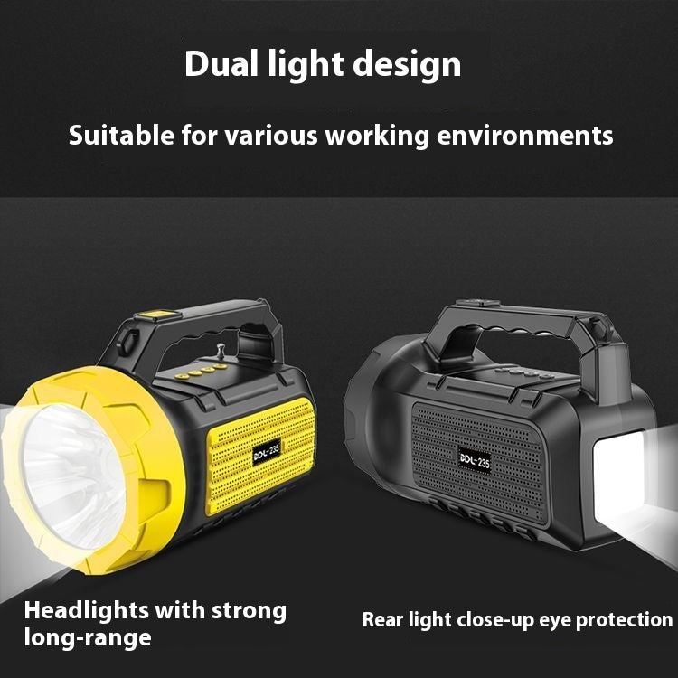 Outdoor Speaker Bluetooth Speaker Wireless Card Slot Solar Creative Multifunctional Flashlight Portable Speaker