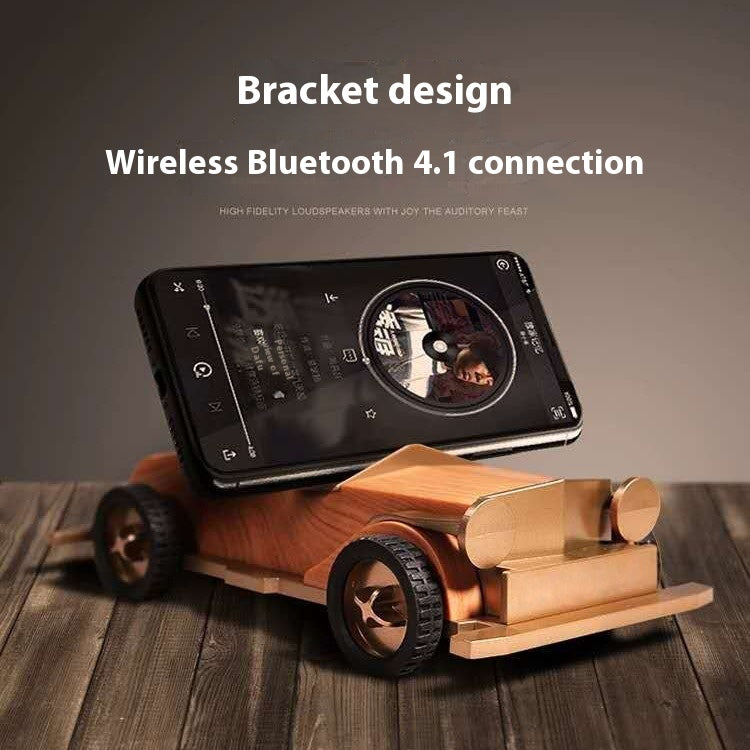 Creative New Multifunctional Vintage Car Bluetooth Speaker Retro Fashion Wireless Bluetooth Mini Card Slot Small Speaker
