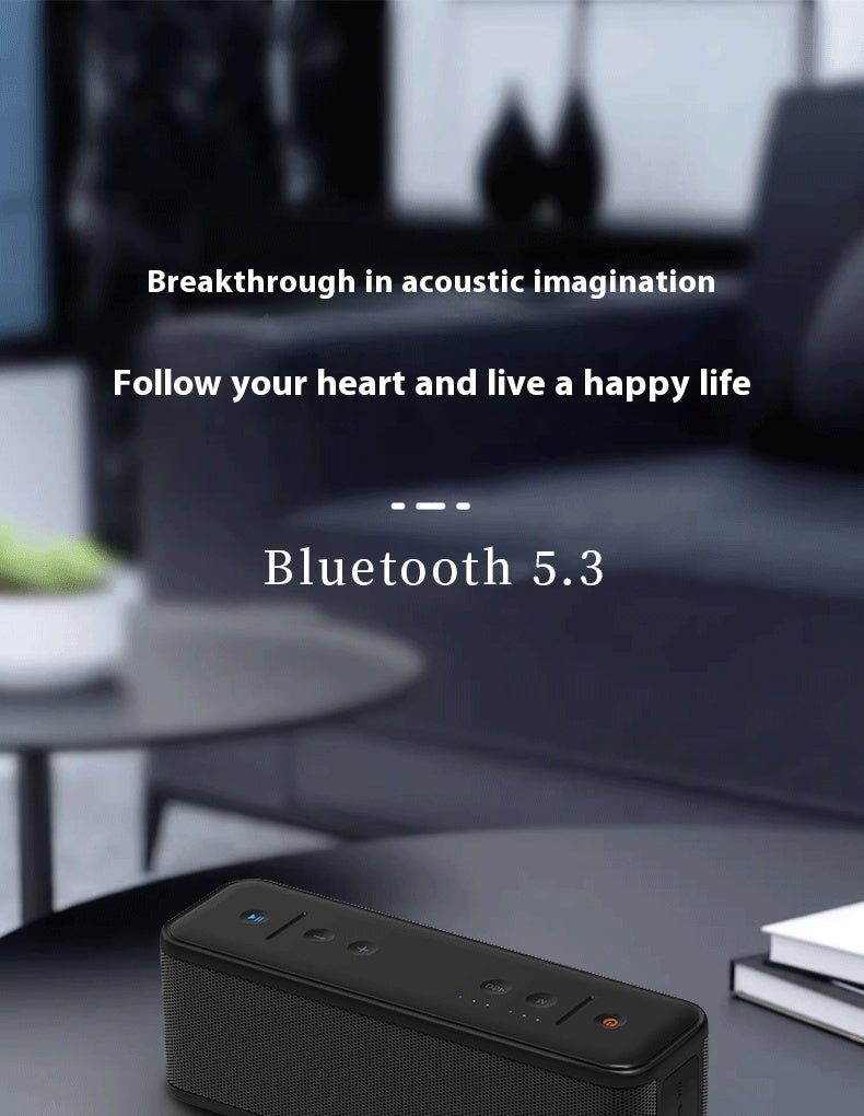 Berlin Sound Bluetooth Speaker High-Quality Sound Large Volume Subwoofer Home Audiophile Wireless Bluetooth Speaker