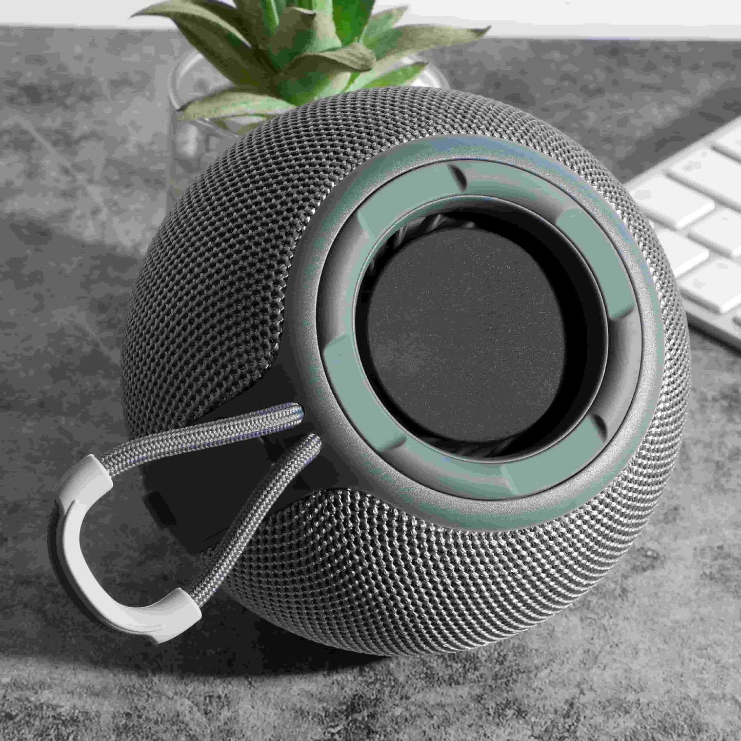 New TG683 Bluetooth Speaker Round Colorful Light Card Insert U Disk Outdoor Portable Big Speaker Mini Subwoofer