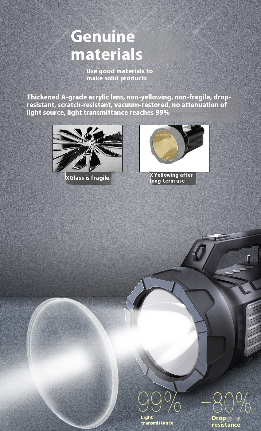 Outdoor Speaker Bluetooth Speaker Wireless Card Slot Solar Creative Multifunctional Flashlight Portable Speaker