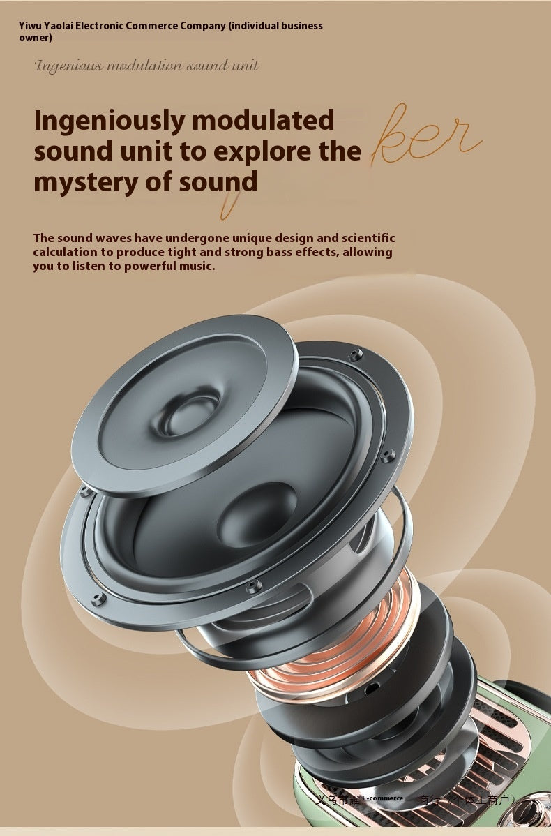 Microphone Practical Small Retro Little Prince Integrated Record Speaker Gift Birthday Microphone Song Audio Blue Free Shipping