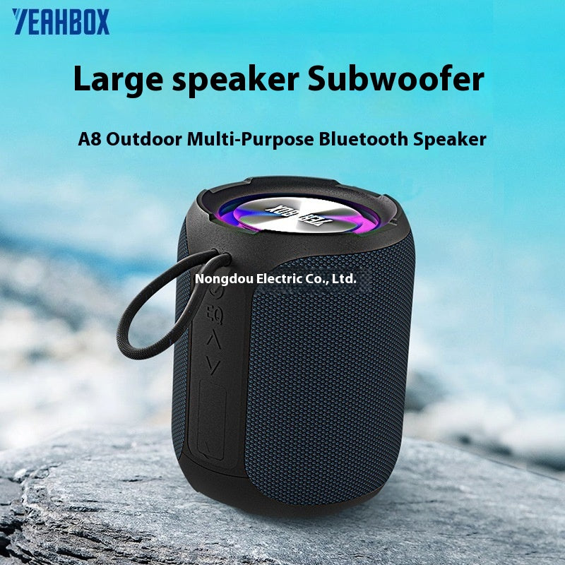 YEAHBOX/Soundwave Lion Bluetooth Speaker A8PRO Outdoor Portable 40W Subwoofer Waterproof Portable Desktop Speaker