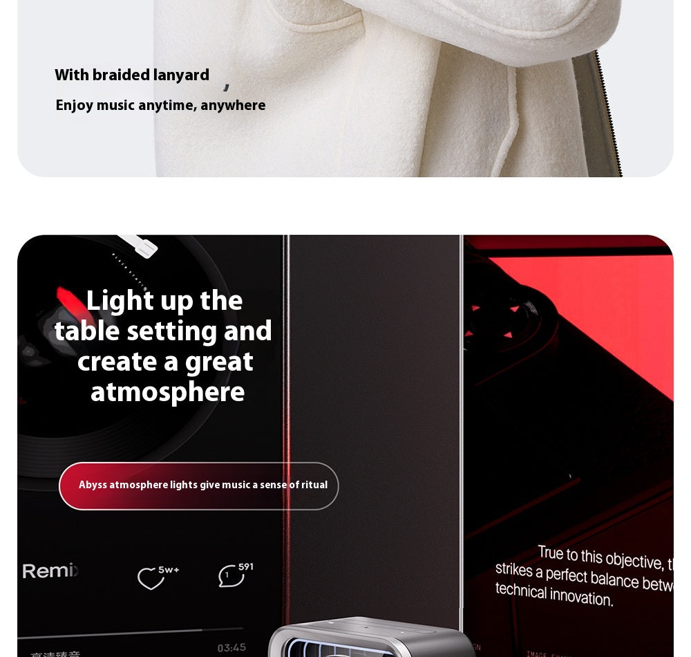 Edifier Halo Nano Desktop Ambient Light Speaker