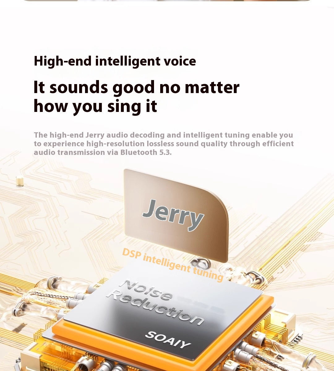 Sony Ericsson SK15S Microphone Karaoke Speaker Home KTV Wireless Bluetooth Speaker Microphone Children's Day Gift