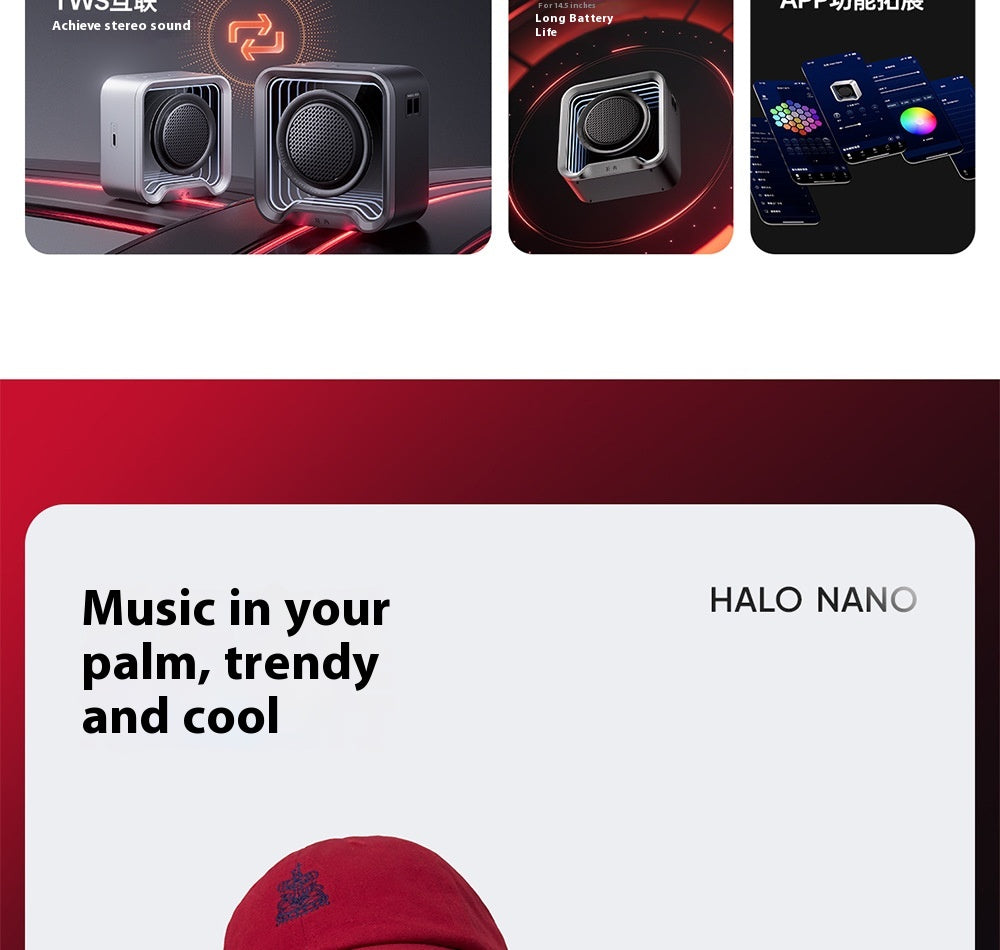 Edifier Halo Nano Desktop Ambient Light Speaker