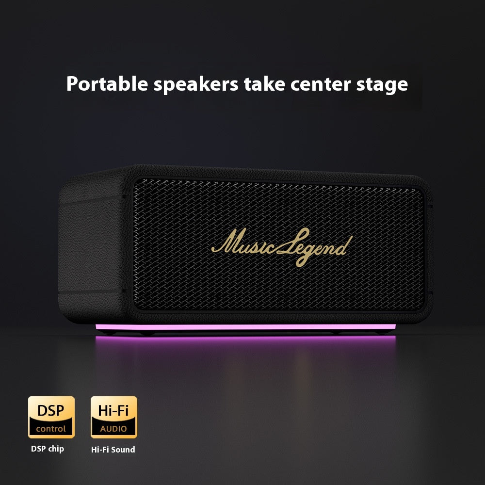 Music Legend Light-Picking Generation Berlin Sound Bluetooth Speaker Wireless Audiophile Grade
