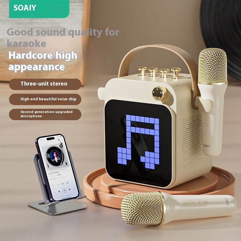Sony Ericsson SK15S Microphone Karaoke Speaker Home KTV Wireless Bluetooth Speaker Microphone Children's Day Gift