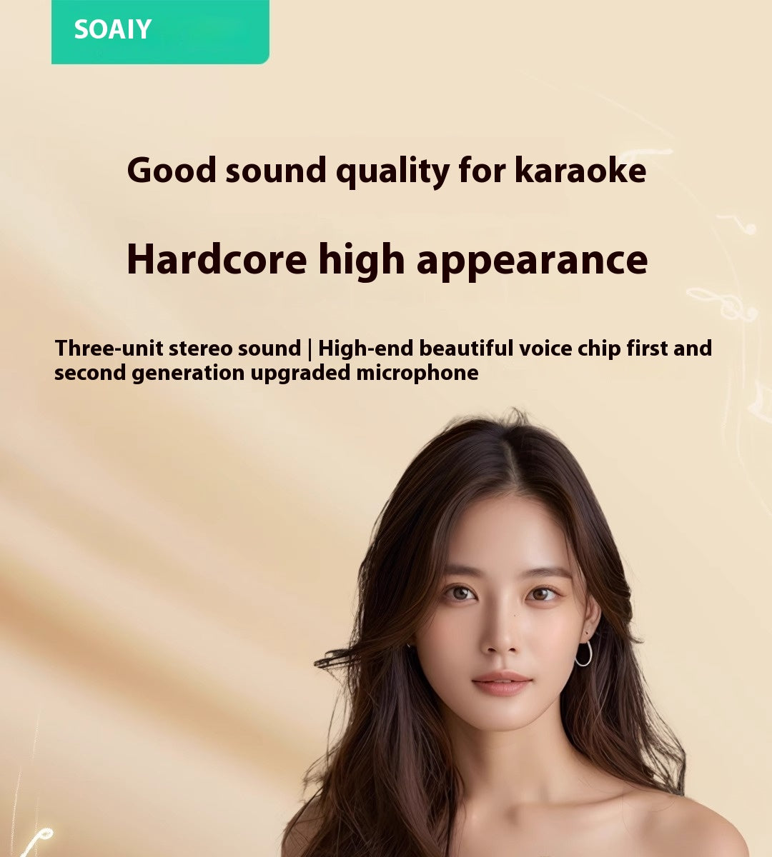 Sony Ericsson SK15S Microphone Karaoke Speaker Home KTV Wireless Bluetooth Speaker Microphone Children's Day Gift