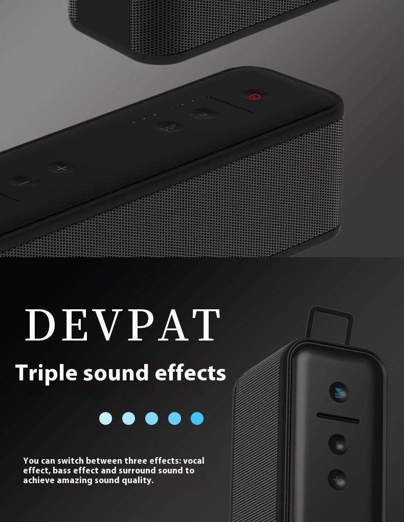 Berlin Sound Bluetooth Speaker High-Quality Sound Large Volume Subwoofer Home Audiophile Wireless Bluetooth Speaker