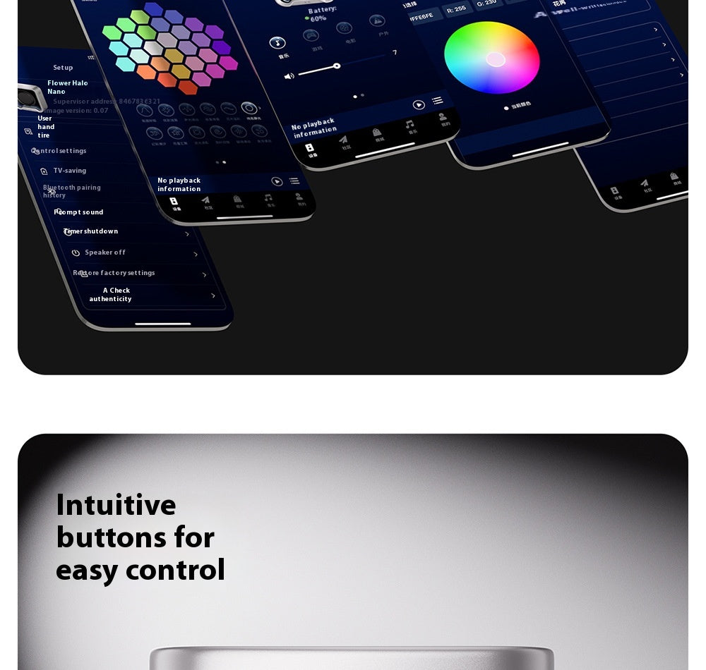Edifier Halo Nano Desktop Ambient Light Speaker