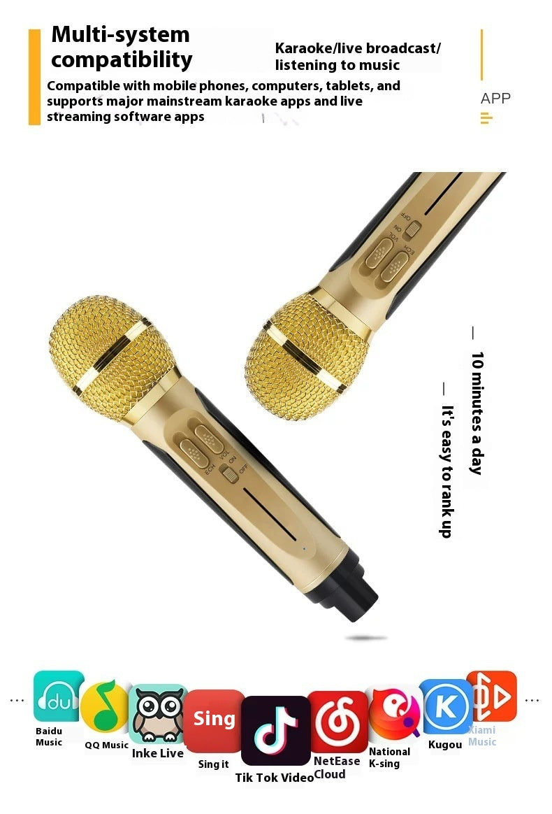 SD306S Bluetooth Speaker Owl Mobile Phone Singing Wireless Microphone Dual Speaker Microphone Speaker Manufacturer Supply