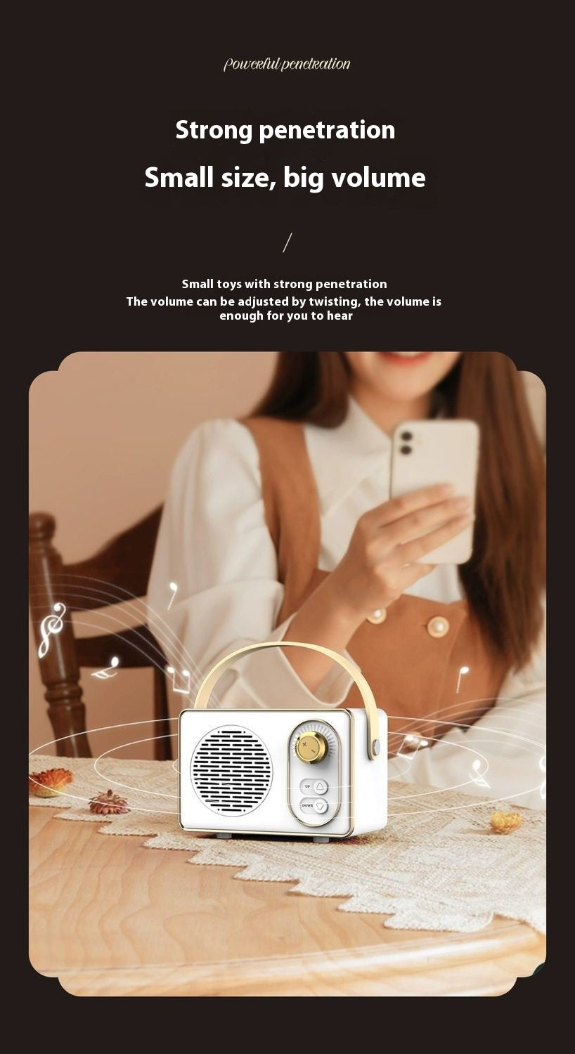 Bluetooth Speaker Desktop Subwoofer Large Volume Home Card Portable Outdoor Wireless High Sound Quality Audio Gift